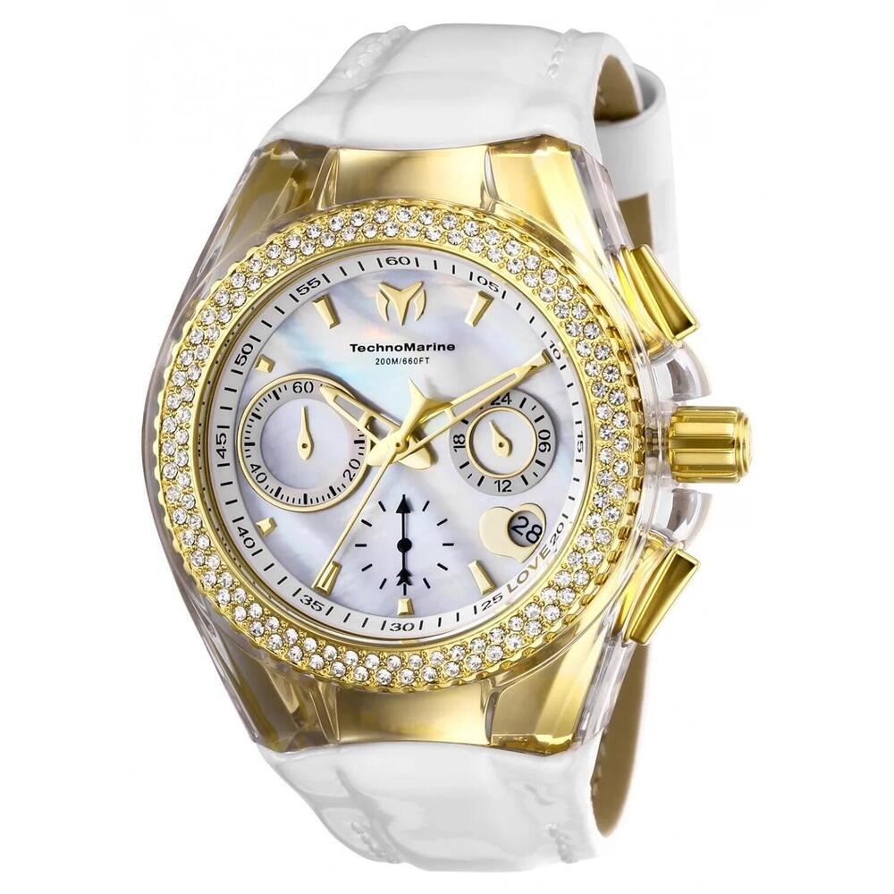 NWT TechnoMarine TM-117046 Cruise | Quartz | Mother of Pearl | Women's Watch